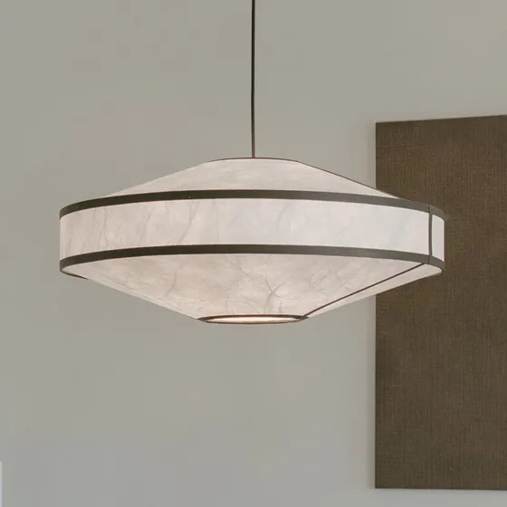New Works Kite 3B Suspension Ø75 Blanc/Noir