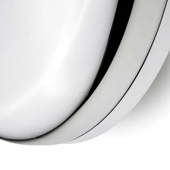 Design By Us Applique murale Endless Chrome et Verre Miroir IP54