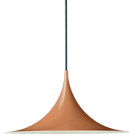 Gubi Suspension Semi Ø 30 cm - Citrouille-Rouille Brillante