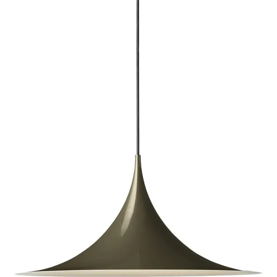 Gubi Suspension Semi Ø 47 cm - Brun Cacao Brillant
