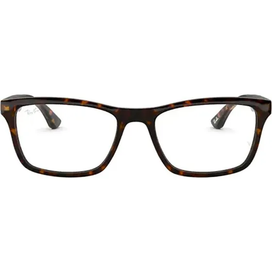 Ray-Ban RX 5279 Lunettes de Vue Carrées Unisexe Havane