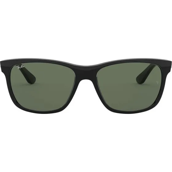Ray-Ban RB4181 Lunettes de Soleil Carrées Unisexe Noir Vert 57mm