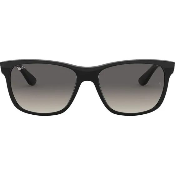 Ray-Ban RB4181 Lunettes de Soleil Carrées Noires et Verres Gris