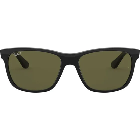 Ray-Ban RB 4181 Lunettes de Soleil Carrées Polarisées Noir