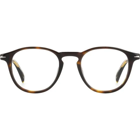David Beckham DB 1018 Lunettes de Vue Homme Rondes Havane