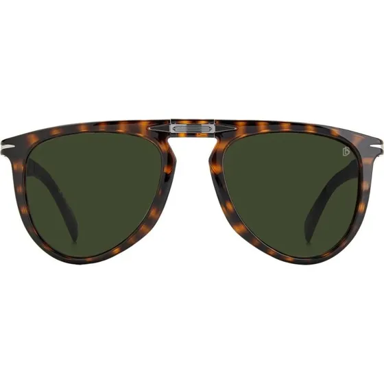 David Beckham DB 1039/S/FD Lunettes de Soleil Pilote Havane Vert 54mm