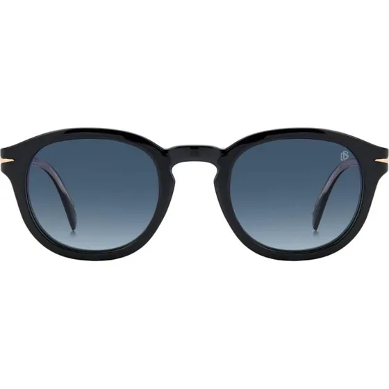 David Beckham DB 1080/CS Lunettes de Soleil et Optique Rondes Bleu