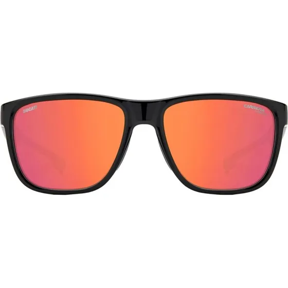 Carrera Ducati Carduc 003/S Lunettes de Soleil Homme Carrées Noir/Rouge