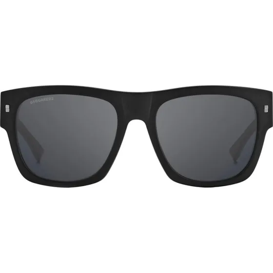 Dsquared2 Icon 0003/S Lunettes de Soleil Homme Géométriques Noires