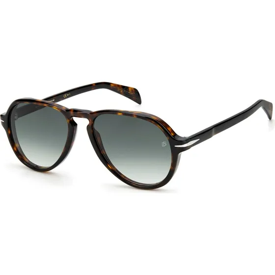 David Beckham DB 7079/S Lunettes de Soleil Pilote Havane