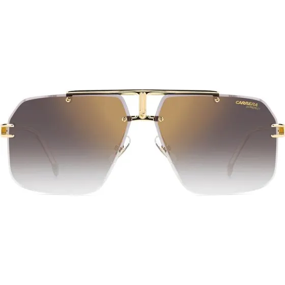 Carrera 1054/S Lunettes de Soleil Homme Carrées Dorées