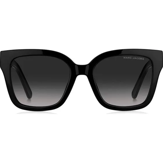 Marc Jacobs Marc 658/S Lunettes de Soleil Carrées Noires et Grises