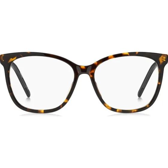 Hugo Boss HG 1251 Lunettes de Vue Carrées Havane Rouge Femme