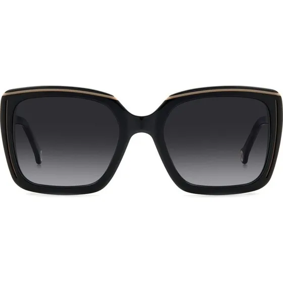 Carolina Herrera HER 0143/G/S Lunettes de Soleil Carrées Noires