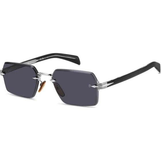 David Beckham DB 7109/S Lunettes de Soleil Homme Carrées Ruthénium