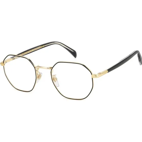 David Beckham DB 1133 Lunettes de Vue Homme Carrées Dorées