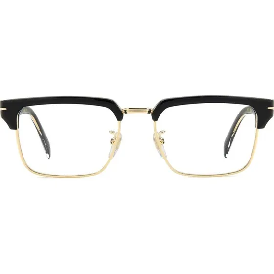 David Beckham DB 7112 Lunettes de Vue Homme Géométriques Noir/Or