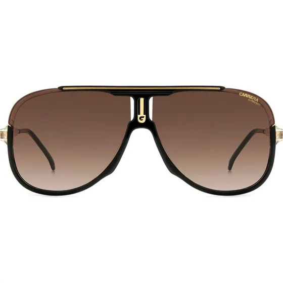 Carrera 1059/S Lunettes de Soleil Aviateur Homme Noir et Marron