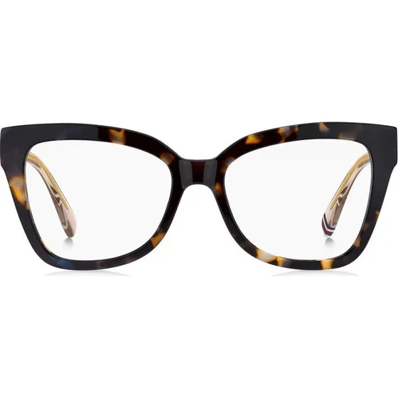 Tommy Hilfiger TH 2053 Lunettes de Vue Femme Bleu Géométrique