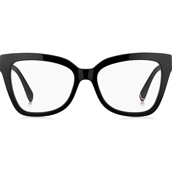 Tommy Hilfiger TH 2053 Lunettes de Vue Femme Géométriques Noires
