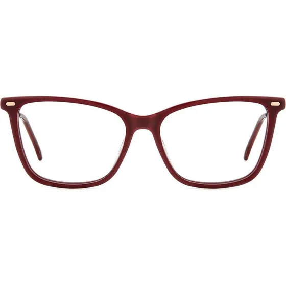 Carrera 3024 Lunettes de Vue Femme Carrées en Acétate Rouge