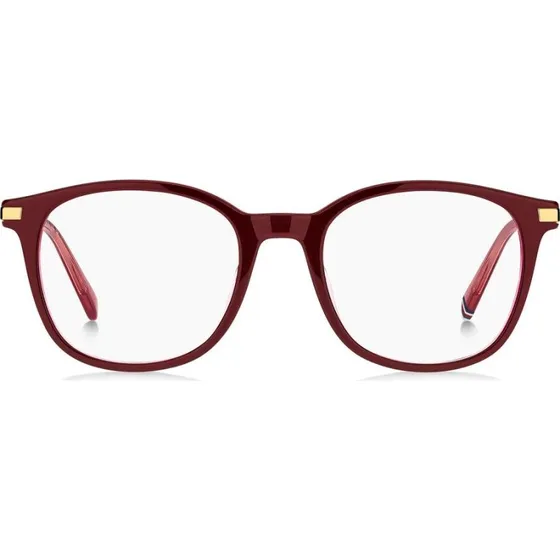 Tommy Hilfiger TH 2050 Lunettes de Vue Femme Bordeaux Pilote