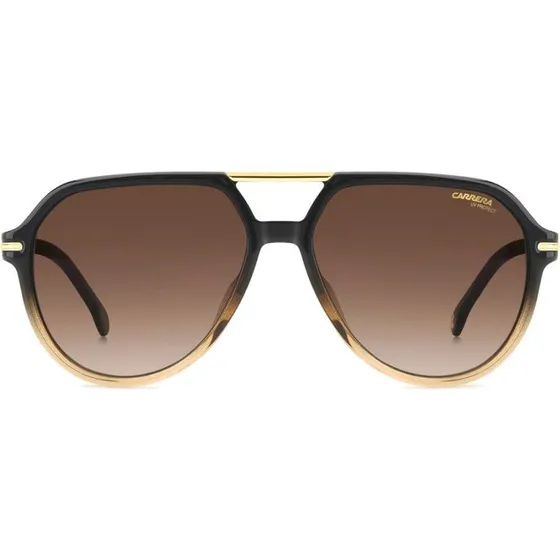 Carrera 315/S Lunettes de Soleil Pilote Homme - Gris/Brun 58mm