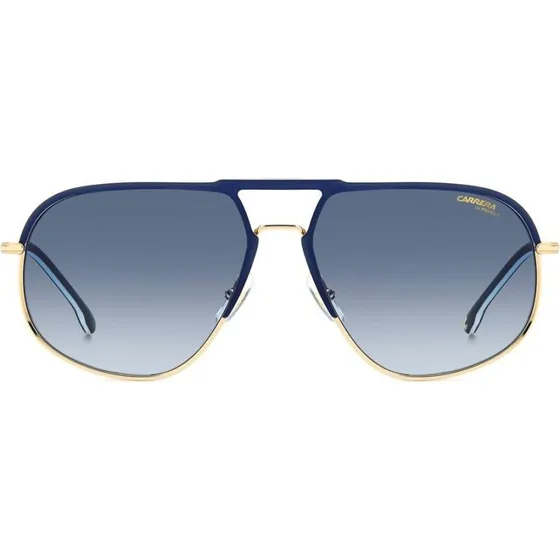Carrera 318/S Lunettes de Soleil Homme - Bleu Géométrique