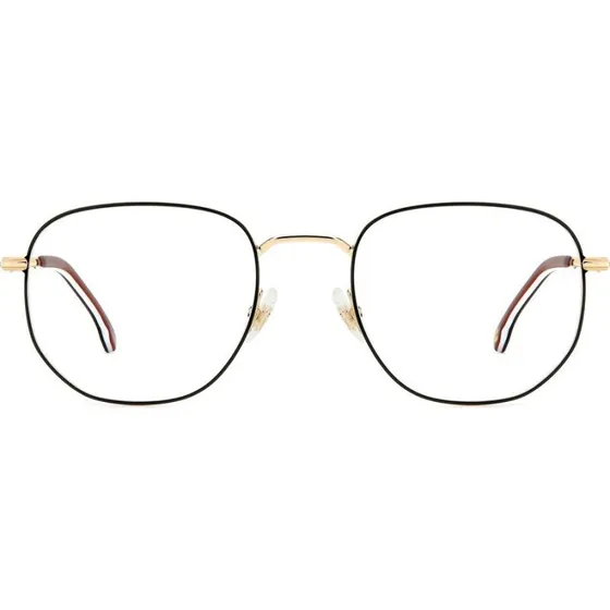 Carrera 323 Lunettes de Vue Homme Géométriques Noir Mat Or