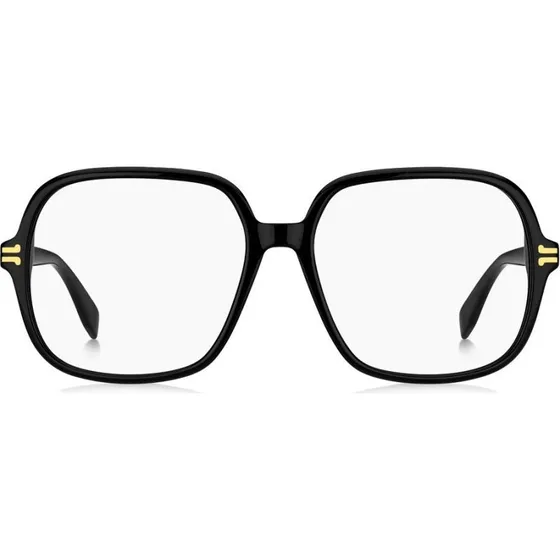 Marc Jacobs MJ 1098 Lunettes de Vue Carrées Noires pour Femme