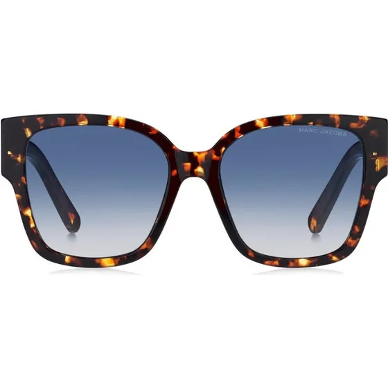 Marc Jacobs Lunettes de Soleil Marc 698/S Carrées Havane Bleu
