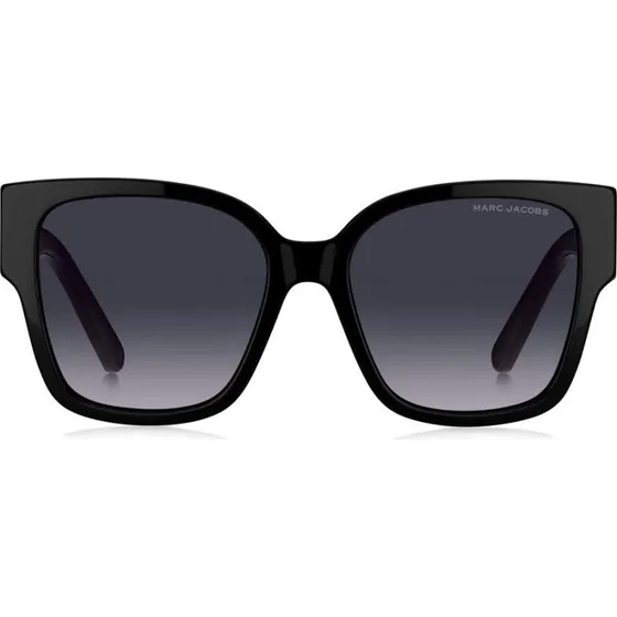 Marc Jacobs Marc 698/S Lunettes de Soleil Carrées Noires et Grises