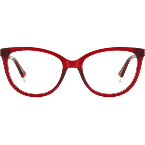 Polaroid PLD D504 Lunettes de Vue Femme Œil de Chat Rouge