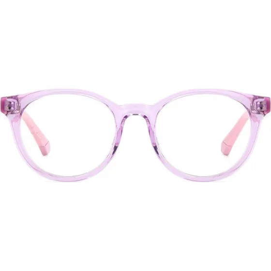 Polaroid PLD D831 Junior Lunettes de Vue Enfant Violet Géométrique
