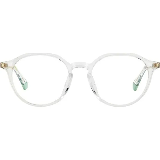 Polaroid PLD D510/G Lunettes de Vue Rondes Transparentes Unisexe