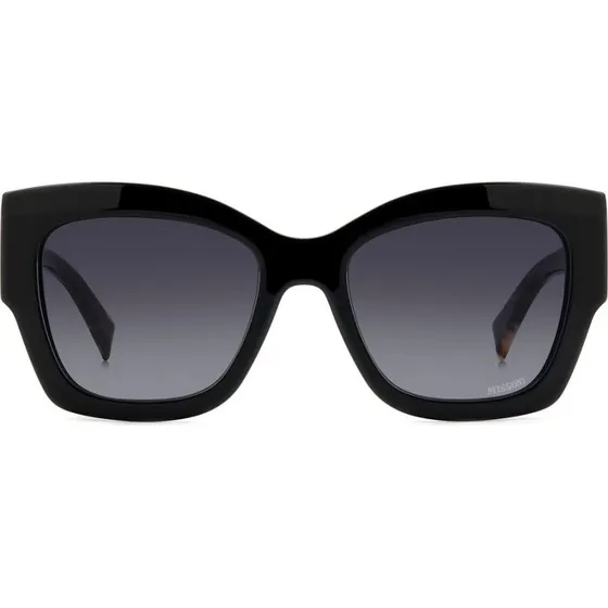 Missoni MIS 0154/S Lunettes de Soleil Carrées Noires et Grises