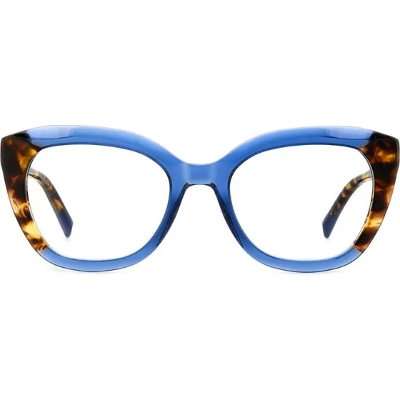 Missoni MIS 0157 Lunettes de Vue Papillon Bleu Havane