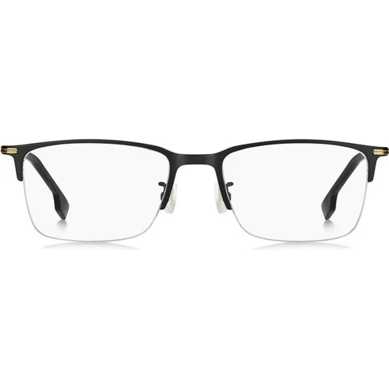 Boss 1616/F Lunettes de Vue Homme Géométriques Noires