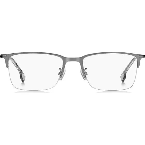 Boss 1616/F Lunettes de Vue Homme Géométriques Gris