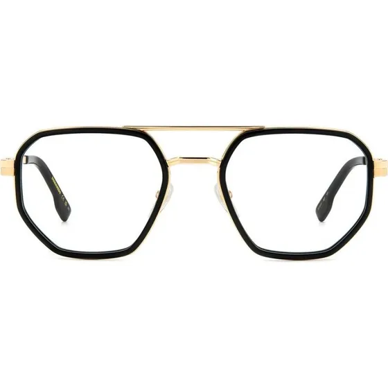 Dsquared2 D2 0111 Lunettes de Vue Homme Géométriques Noires