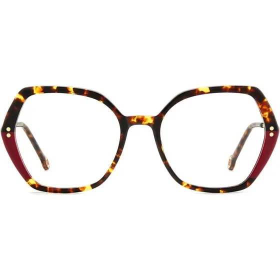 Carolina Herrera HER 0205 Lunettes de Vue Géométriques Havane