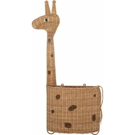 Bloomingville Panier mural Philine Mini, Rotin Naturel