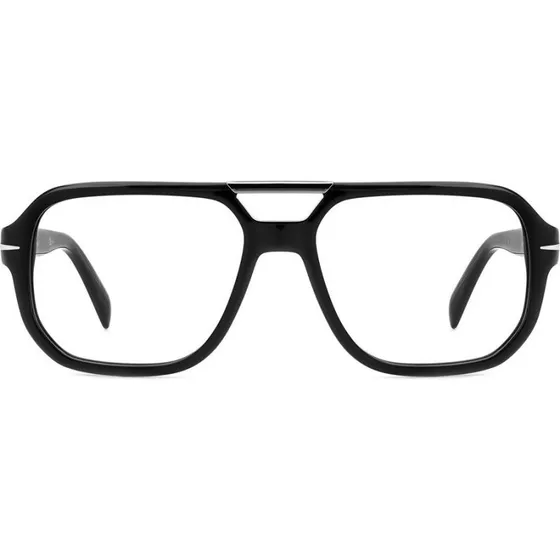 David Beckham DB 7108 Lunettes de Vue Homme Géométriques Noires