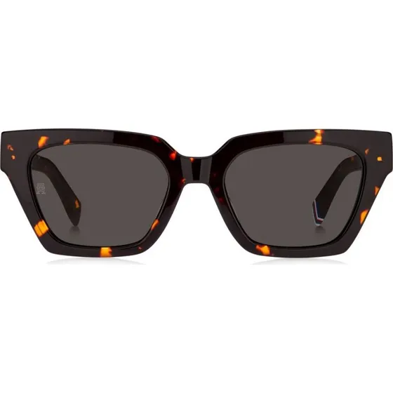 Tommy Hilfiger TH 2101/S Lunettes de Soleil Papillon Havane 52mm