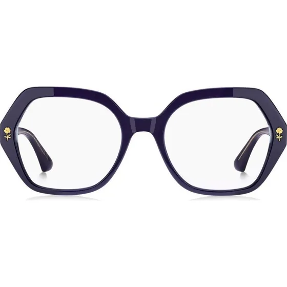 Etro 0012 Lunettes de Vue Femme Bleu Géométrique