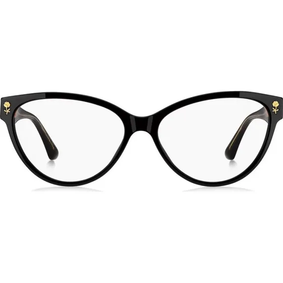 Etro 0014 Lunettes de Vue Femme Noires Carrées Cat Eye