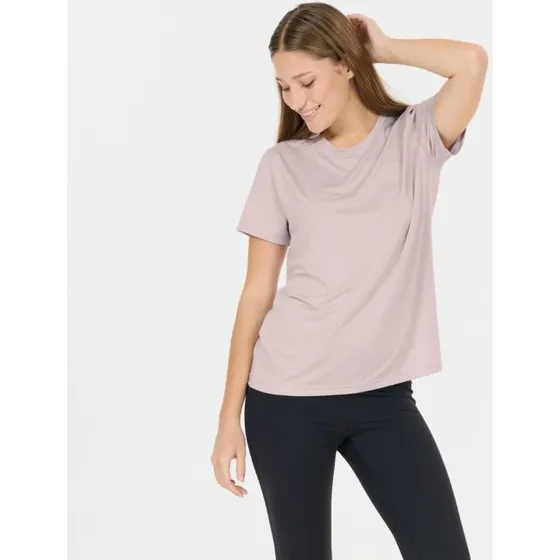 Endurance Yonan Performance V2 SS Tee - Violet - Femme