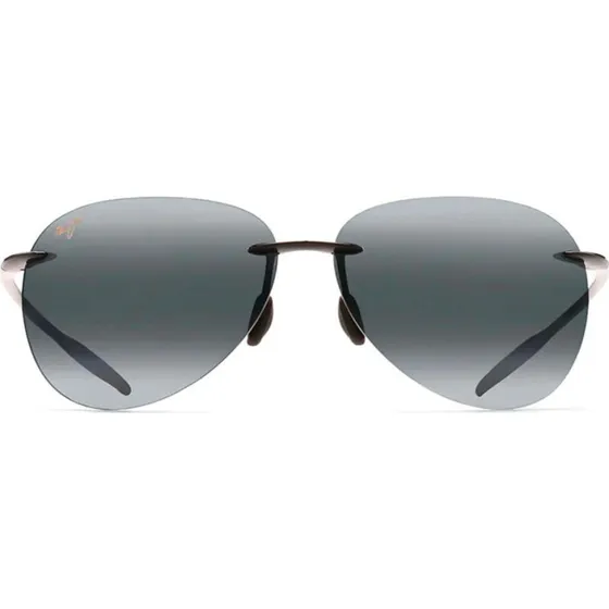 Maui Jim Sugar Beach 421 Lunettes de Soleil Polarisées Noir Gris