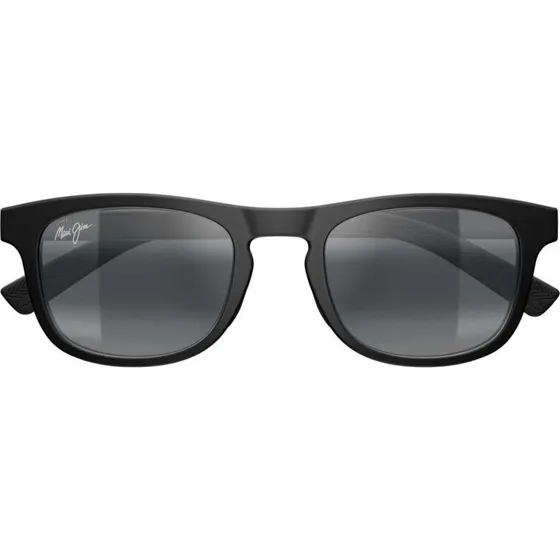 Maui Jim Aliali MJ0342S Lunettes de Soleil Carrées Noires et Grises