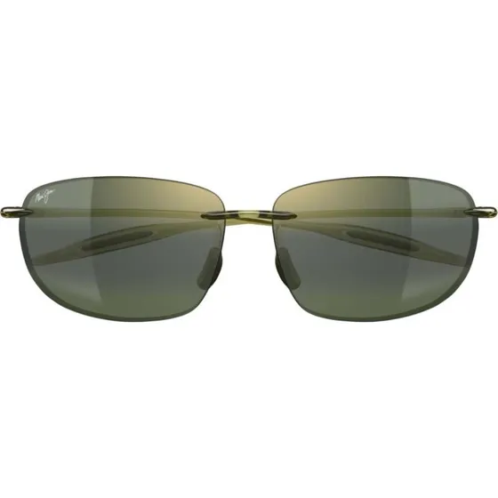 Maui Jim Breakwall MJ0422S - Lunettes de Soleil Carrées Vertes Polarisées